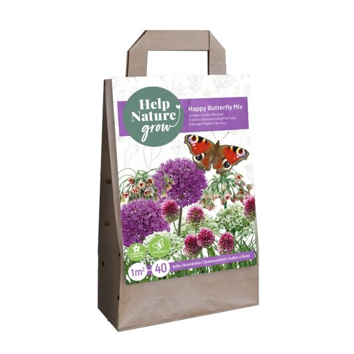 Bloembollen tas Happy Butterfly Mix (40 stuks)